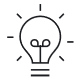 Light bulb icon