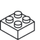 Lego block icon